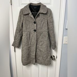 GAP women’s grey pea coat size XS